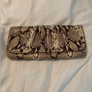 Laura Merkin Python Clutch
